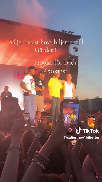 Biljetter till Hov1 Konsert på Gärdet