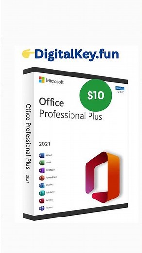 How to Find Office 2021 Professional Plus Product Key Activation Guide #digitalkey #productkey