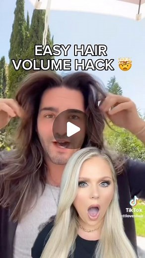KELLY STRACK on Instagram: "HAIR VOLUME HACK ✨🤯💁🏼‍♀️ this hack from @mattloveshair is so good and so easy to do! #reels #reel #makeup #beauty #bestmakeup #makeuptutorial #makeupvideos #beautyvideos #makeupreels #beautyreels #makeuphacks #hair #hairhacks #hairexperiment #volume #hairvolume"