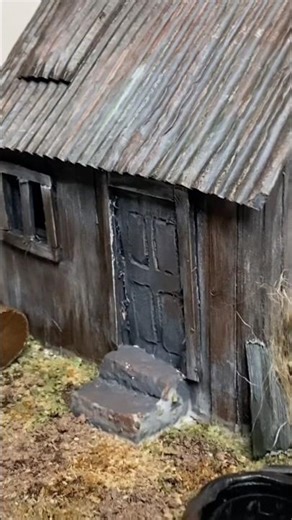 How I Paint Diorama Walls Step by Step | Texture Reveal!