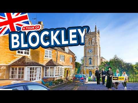 BLOCKLEY | The Hidden Gem of Blockley Village in the Cotswolds | 4k Walking Tour