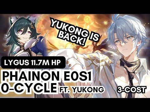 Not with Cerydra but with YUKONG? | Lygus MoC 3.6 0-Cycle - Phainon E0S1