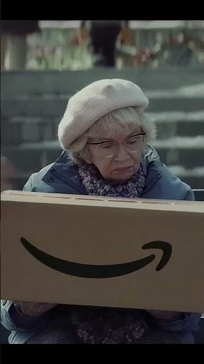 Amazon Old Ladies Sledding Commercial