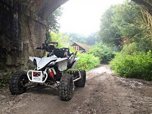 Welcome To Rainy England - Road Legal Yamaha Yfz450R Quad Bike