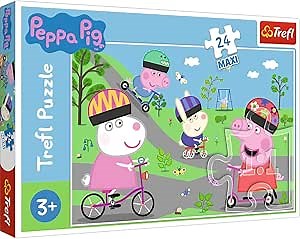 Trefl Maxi 24 Piece Puzzle - Peppa Pig's Active Day