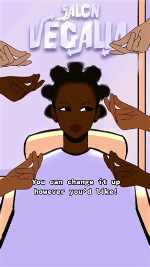 Illustrating Hairstyles with Cartoon Curl Brushes by Vegalia