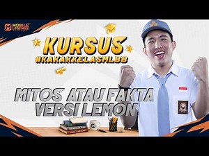 BERMAIN DENGAN TEMAN SEKELAS#KakakKelasMLBB MLBB Mythbusters ‪@R7Tatsumaki‬ ‪@XINNN‬