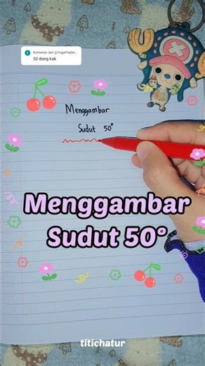 how to draw a 50° angle using a protractor #shorts #maths
