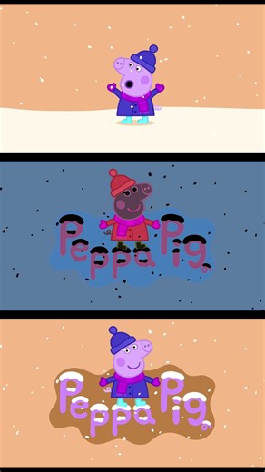 Peppa Pig Christmas Intro Logo Effects Sponsored By Preview 2 Effects