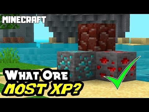 MINECRAFT | What Ore Gives the Most XP?