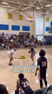 Lamar Peters TOOK OVER in the Championship Game of this $100K Tournament! 🔥👀