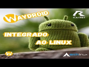 Waydroid um android integrado no seu linux.
