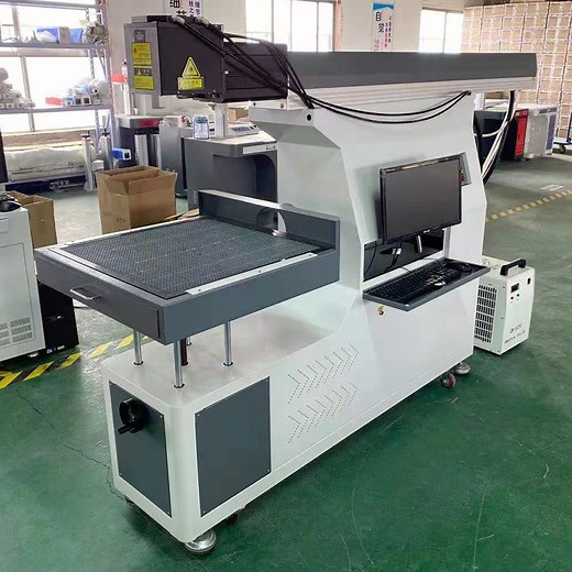 [Hot Item] Reci Laser Tube 100W Large Format 3D Dynamic Focusing CO2 Galvo Laser Marking Machine with Big Working Size 600*600mm