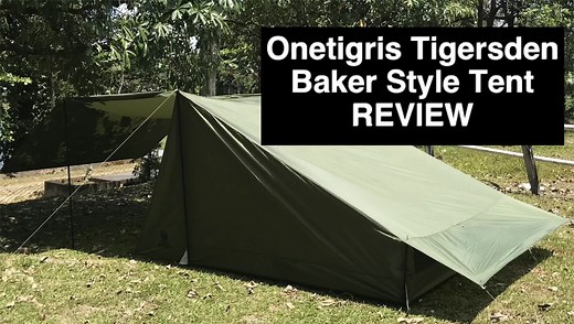 1.2K views · 125 reactions | Onetigris Tigersden Baker Style Tent Review by DTC  Subscribe my Youtube Channel https://youtube.com/channel/UCu57CfTqMshbrRs-zxgrv4w Follow my FB page https://www.facebook.com/derickthecamper Follow my IG https://instagram.com/derickthecamper?igshid= #derickthecamper #gayamutukelucuan #campinglife #campingvibes | Derick The Camper | Facebook