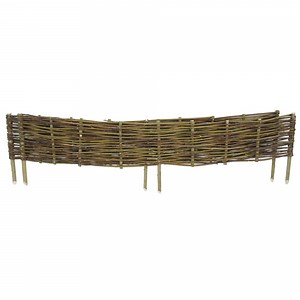 Garden edging made with willow | Handmade by Musgrove Willows