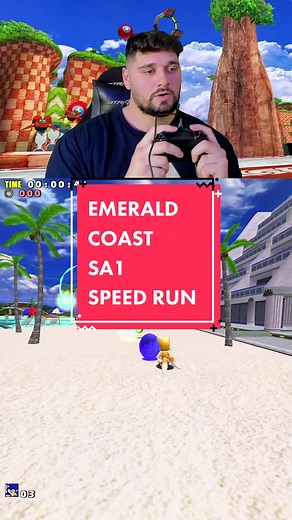 Sonic Adventure 1 Speedrun: Conquering Emerald Coast
