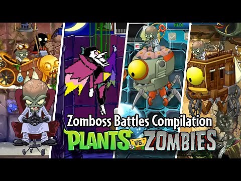 PvZ 2 PAK ALL MODS | All Custom Zomboss In The Final Battle🤖 | Gameplay Walkthough