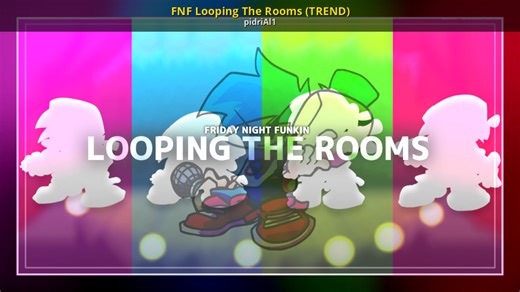 FNF Looping The Rooms (TREND) Mod for Friday Night Funkin' | FNF Mods