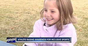 8-year-old athlete raising awareness about inclusive sports