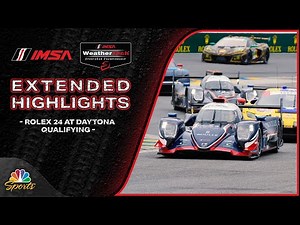 IMSA 2025 Rolex 24 Hours at Daytona | QUALIFYING HIGHLIGHTS | 1/23/25 | Motorsports on NBC