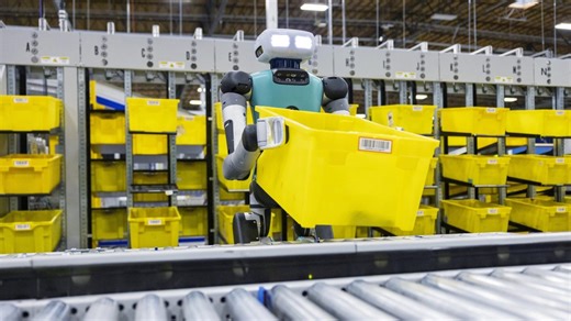 Amazon Tests Using Humanoid Robots in Warehouses