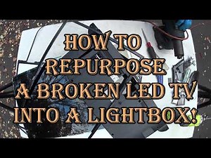 How to repurpose a broken LED TV (TCL)