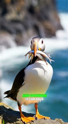 Why Puffins Can Carry So Many Fish