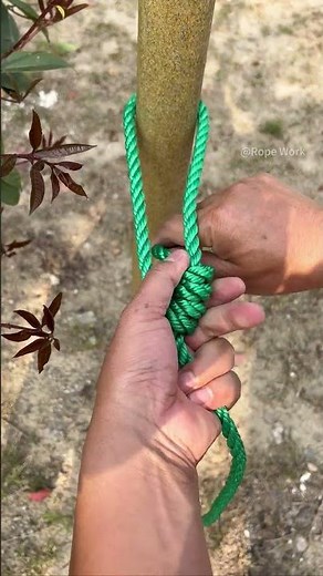 Simple knot but works