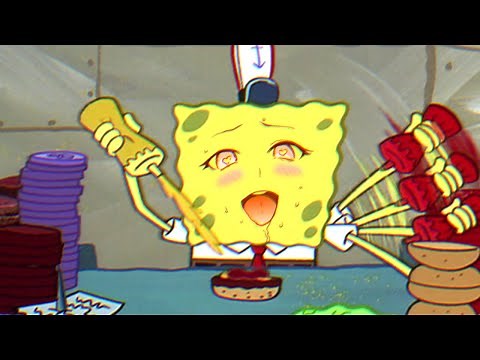 Spongebob Teaches You How to Make a Krabby Patty Step By Step