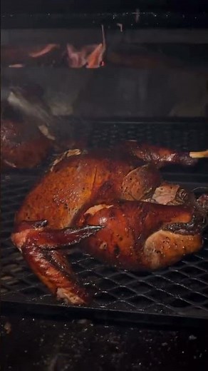 How to smoke turkey - Butter knife shawty barbecue #turkey