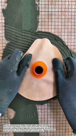 How Professional Tile Installers Create a Perfect Circular Cut