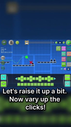 How to Build Better Cube Gameplay in Geometry Dash #geometrydash #gd #gaming #trending #funny