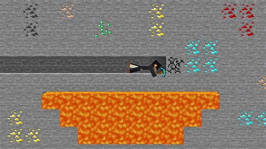 Dive Mining for Rare Loot Deep Beneath Minecraft’s World