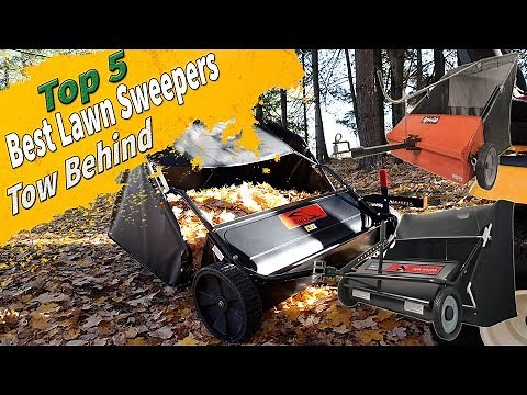 Top 5 Best Tow behind lawn sweeper 2018 | Best lawn sweeper | Best Leaf sweeper