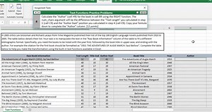 2016 - Text Functions Practice