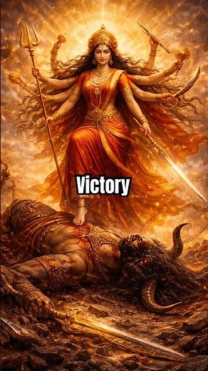 Durga: The Warrior Goddess Who Defeated a Demon ⚔️ | Hindu Mythology #indianmythology