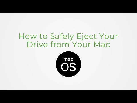 How To Eject An External Drive On A Mac Computer