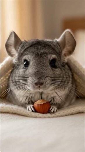 They are the best rodents! 😍🤭 #cute #chinchilla #shortsvideo