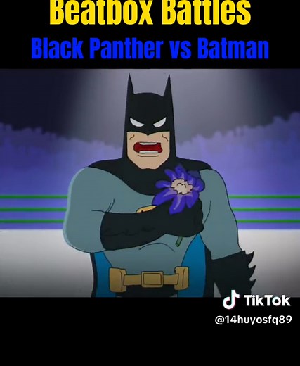 Cartoon Beatbox Battles: Batman vs Black Panther Rap Battle