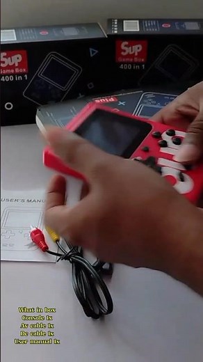 Sup Game Box 400 in one #unboxing #super #mario #games #gameplay #play #gamer #products #childhood