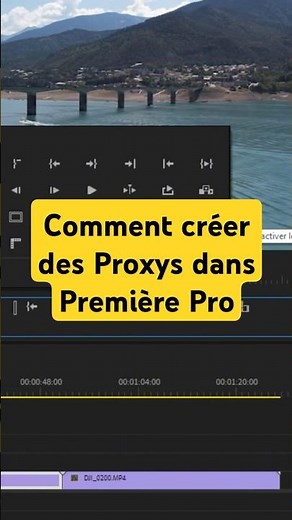 Créer des proxies sur Premiere Pro #shorts #premierepro
