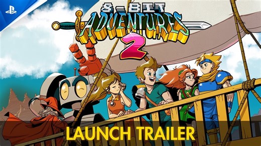 【8bit的感动】PS5｜PS4《8-Bit Adventures 2》官方游戏宣传视频