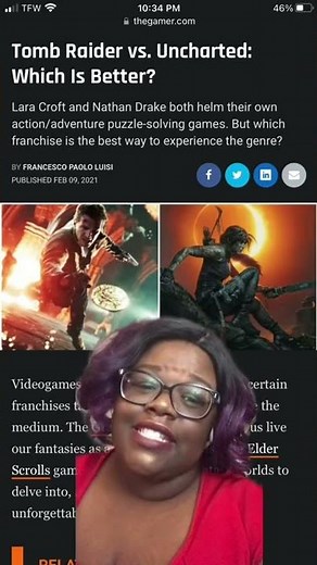 Tomb Raider vs Uncharted -Which is Better?