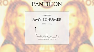 Amy Schumer Biography | Pantheon