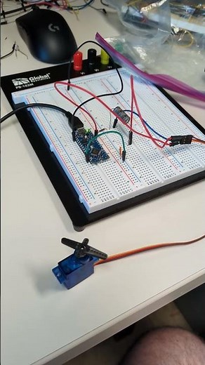 Arduino Nano Servo Motor control
