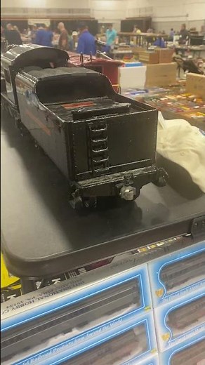 Large Buddy L toy train at Southwest Idaho Train Show 2025