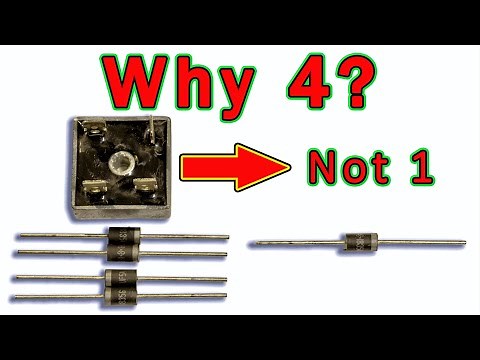 Why Use 4 Diodes - Not 1? Here's Why!