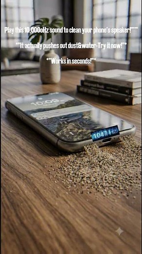 Clean Speaker Dust Water 💦 Fix Mobile Low Volume Boost.. #cleanspeaker #speakercleaning #ytshorts
