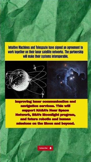 Goal: To establish a more resilient, secure, and scalable communications and navigation network#nasa