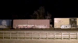 32K views · 748 reactions | On the night of February 17, 2019, my friend Dave and I were enjoying the warm weather and plentiful trains at Folkston, Georgia. This particular CSX train, a huge mixed freight, was powered by a mix of CSX, Canadian National, and Union Pacific engines. #trainiac #railfan #trains | Trainiac Productions | Facebook
